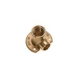 BONFIX Soldeer messing muurplaat laag 1/2" bi.dr. x 15 mm