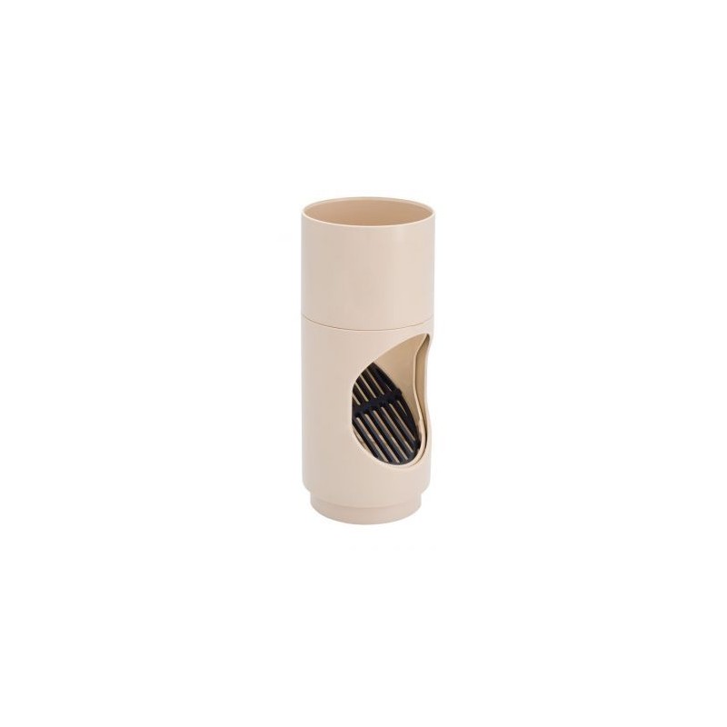 Nicoll bladvanger loofafscheider Ø80 beige verdraaibaar
