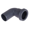 Pipelife TopFit bocht 40 mm 90gr. Mof/Spie grijs