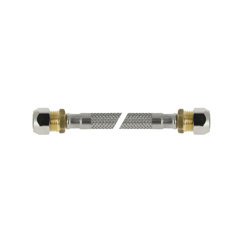 BONFIX RVS flexibele aansluitleiding 35cm 15 mm x 12 mm knel