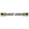 BONFIX RVS flexibele aansluitleiding 35cm 15 mm x 12 mm knel