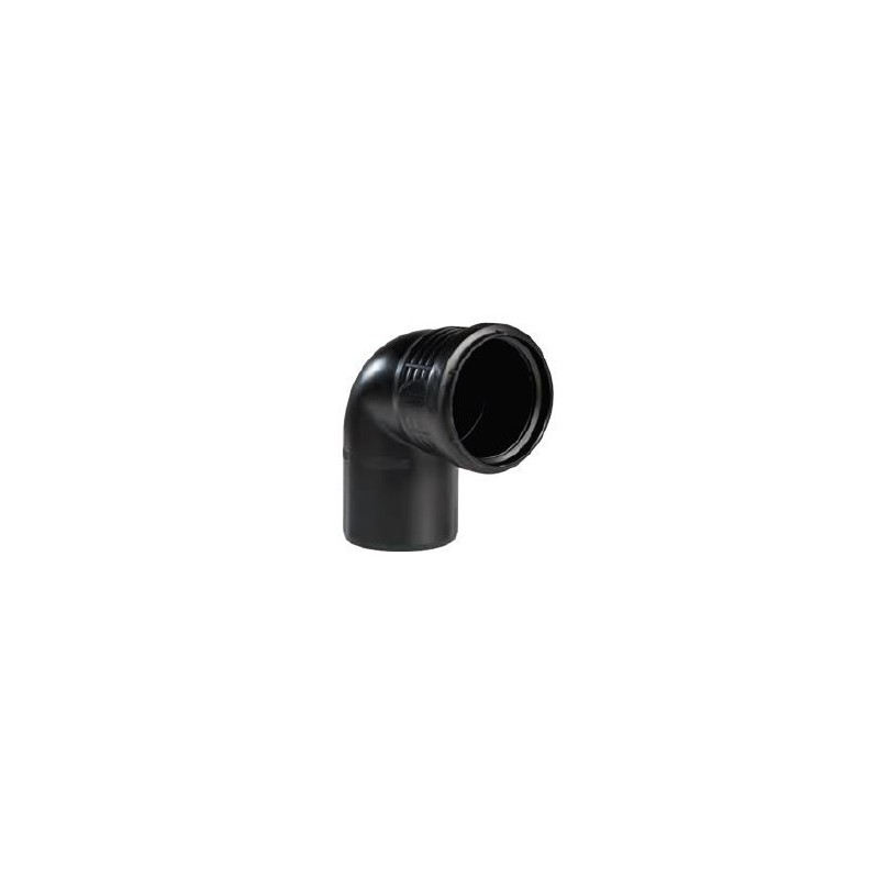 Pipelife Master3+ geluidsarm bocht 50 87,5gr m/s Zwart