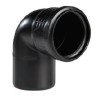 Pipelife Master3+ geluidsarm bocht 50 87,5gr m/s Zwart