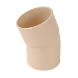 Nicoll PVC-Ti bocht 20 graden mof-spie beige Ø80