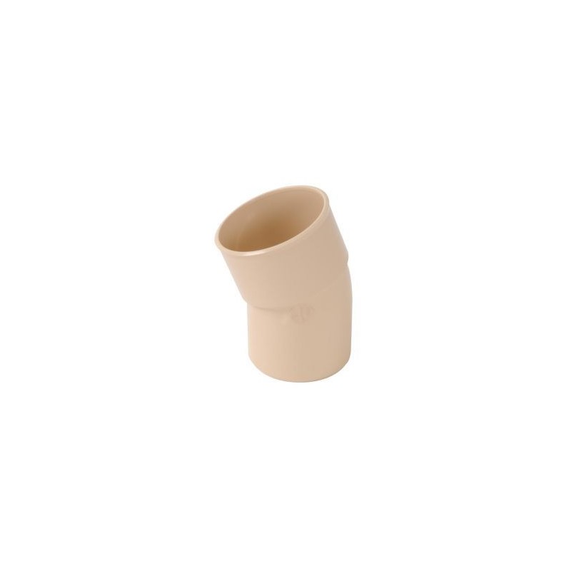 Nicoll PVC-Ti bocht 20 graden mof-spie beige Ø80