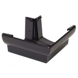 Nicoll Ovation LG28 PVC-Ti buitenhoekstuk 90 graden bruin
