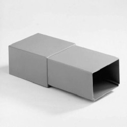 pvc verlengstuk v.stadsuitl. 6x 8