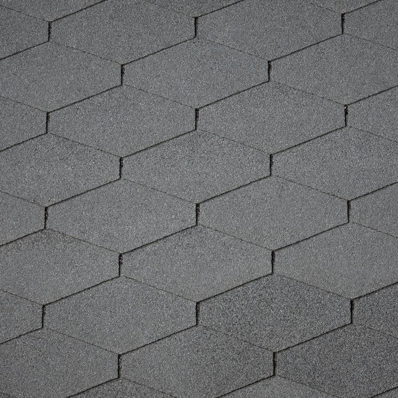 IKO shingle Monarch-Diamant Slate Grey (31) - 2,46 m2