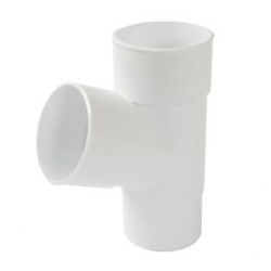 Nicoll PVC-Ti T-stuk 67,5 graden mof-vse wit Ø100