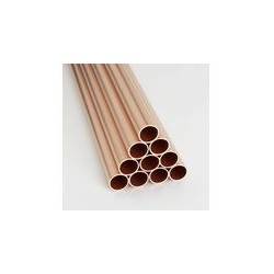 koperen buis 15 x 1,0 mm Kiwa/Gastec halfhard