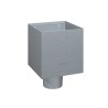 RHEINZINK Vergaarbak Kubus 200 prePatina blue-grey 80mm