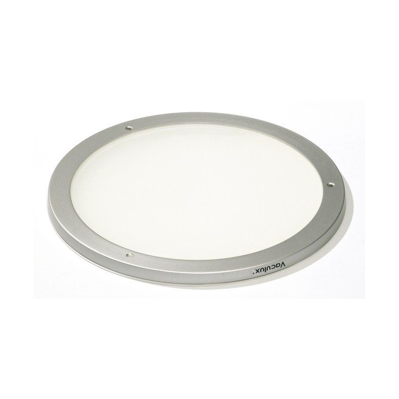 plafonniere geborsteld aluminium D250 250mm