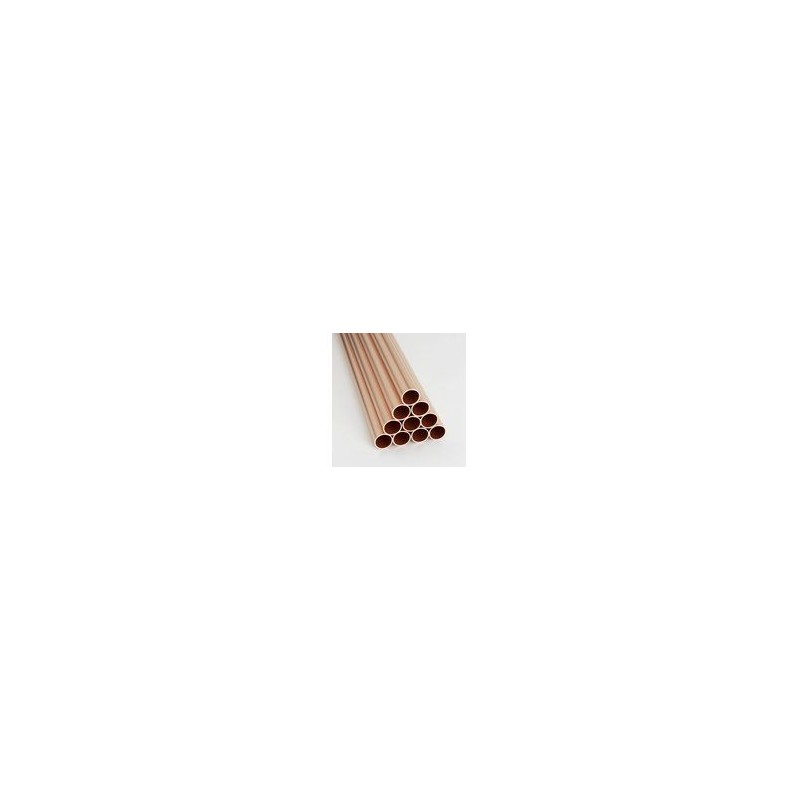 koperen buis 22 x 1,1 mm Kiwa/Gastec halfhard