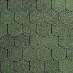 IKO shingle Superglass Biber Amazon Green (03) - 2,00 m2