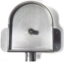 RHEINZINK Vergaarbak Oud Amsterdam walsblank 100mm