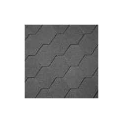 IKO shingle Superglass Hex Black (01) - 2,00 m2