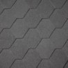 IKO shingle Superglass Hex Black (01) - 2,00 m2