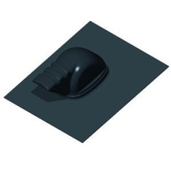 Ubbink Solar kabel- en leidingdakdoorvoer 15-55 graden pannendak