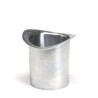 zinken tapeind OVAAL (Mastgoot)  Ø80 mm