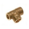 BONFIX Soldeer messing T-stuk 12 x 12 x 1/4" bi.dr.