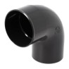Nicoll PVC-Ti bocht 87,5 graden mof-spie antraciet Ø100