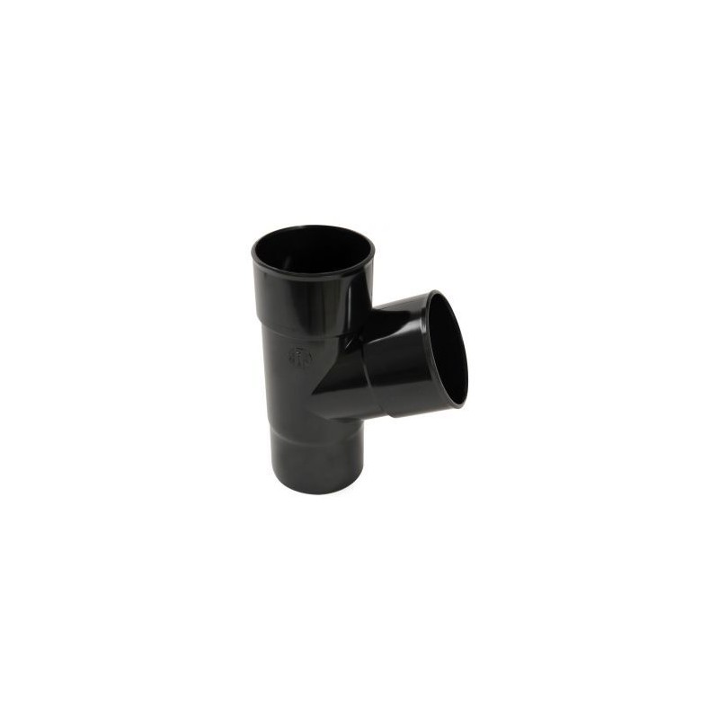 Nicoll PVC-Ti T-stuk 67,5 graden mof-vse zwart Ø80