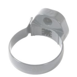 Nicoll PVC-Ti pijpbeugel m6 lichtgrijs Ø100