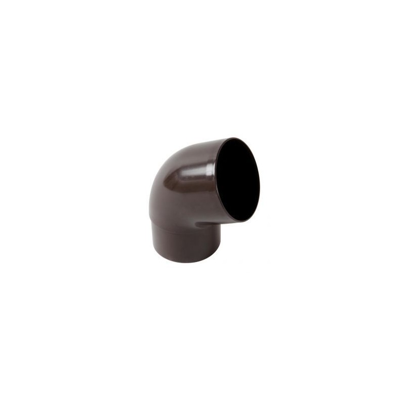 Nicoll PVC-Ti bocht 67,5 graden mof-vse bruin Ø80