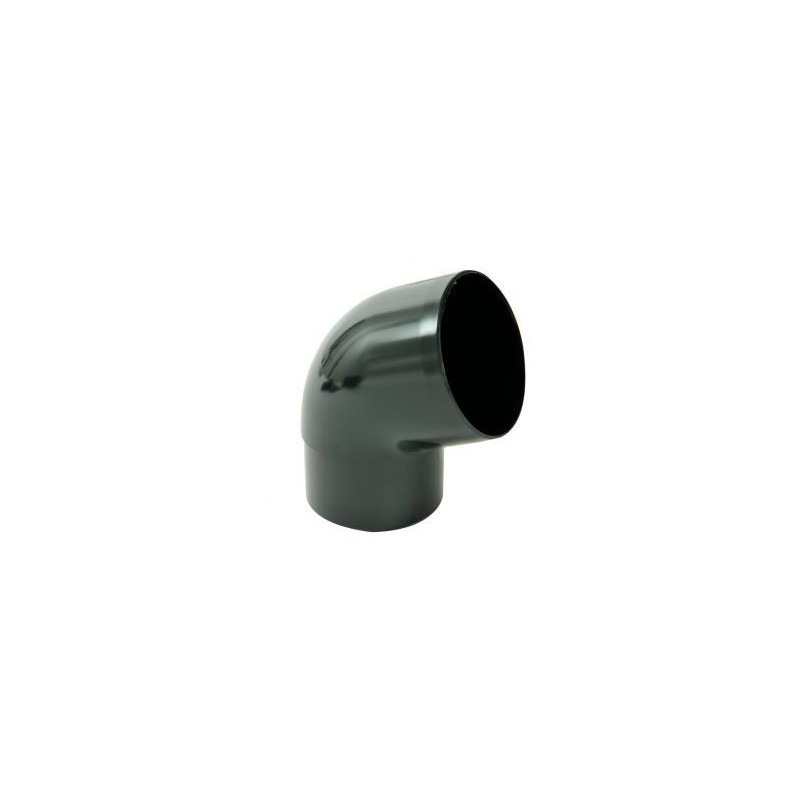 Nicoll PVC-Ti bocht 67,5 graden mof-vse zwart Ø80