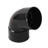 Nicoll PVC-Ti bocht 67,5 graden mof-mof zwart Ø80