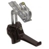 Nicoll Ovation LG28 PVC-Ti gootbeugel met dakhaak (verb.oph.) bruin