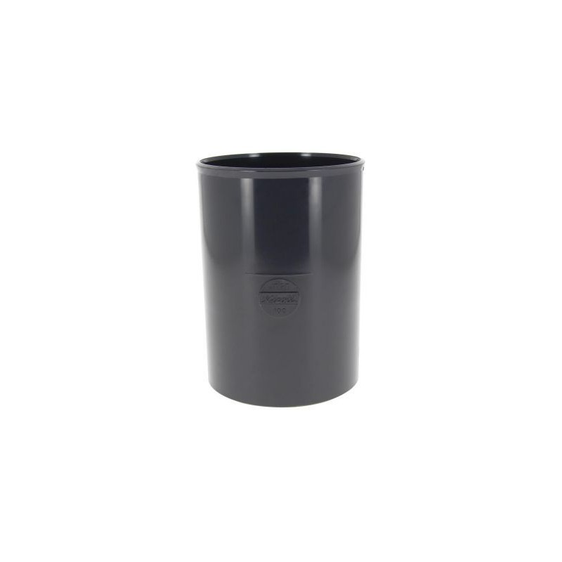 Nicoll PVC-Ti verbindingsmof mof-mof antraciet Ø100