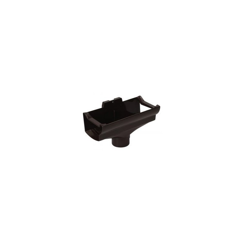 Nicoll Ovation LG28 PVC-Ti expansie centraaluitloop Ø80 bruin