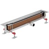 ACO Showerdrain X WTW douchegoot 800 mm flens omlopend uitlaat links