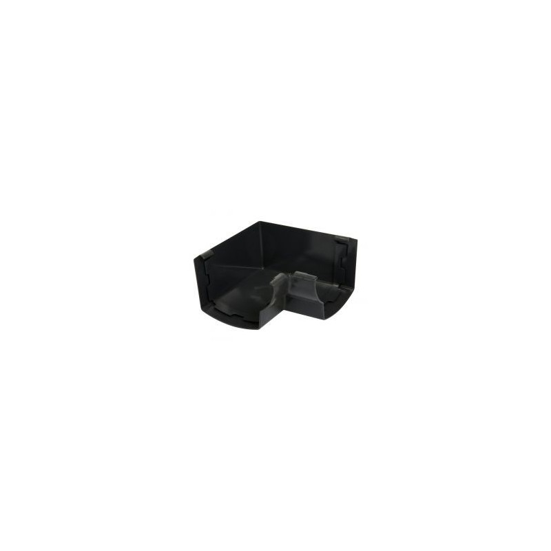 Nicoll Ovation LG28 PVC-Ti binnenhoekstuk 90 graden antraciet