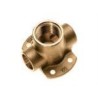 BONFIX Soldeer messing muurplaat laag 15 x 1/2" bi. x 15 mm