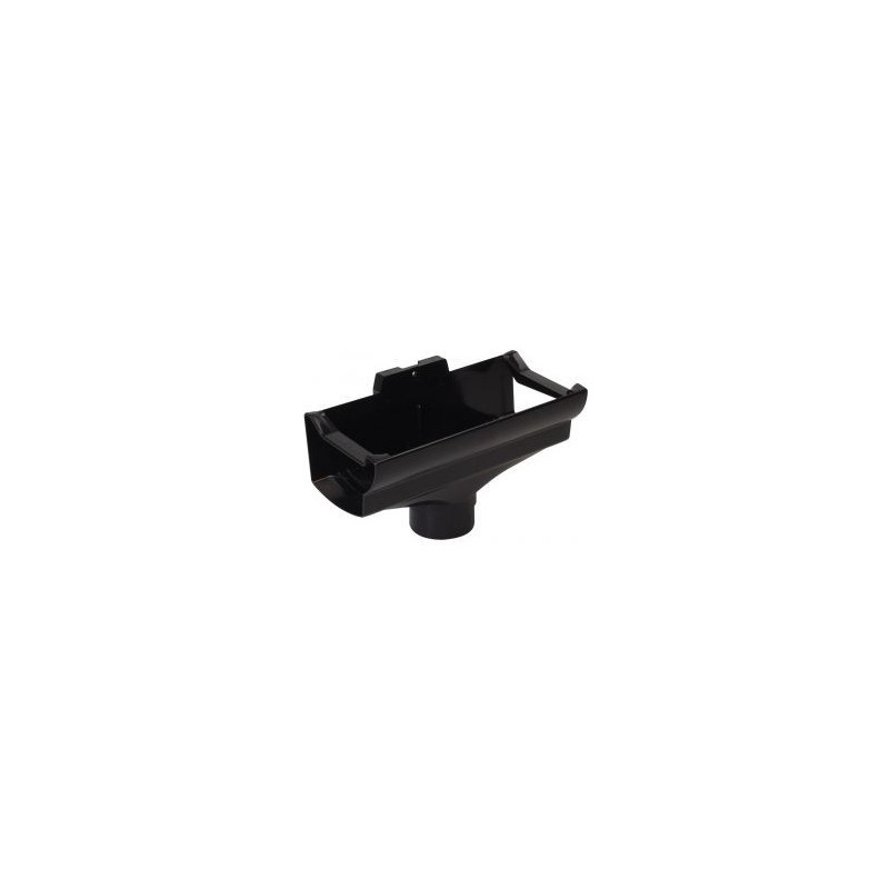 Nicoll Ovation LG28 PVC-Ti expansie centraaluitloop Ø80 zwart
