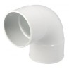 Nicoll PVC-Ti bocht 87,5 graden mof-mof wit Ø100