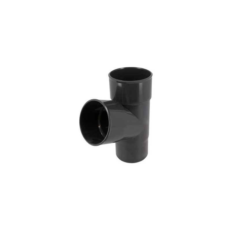 Nicoll PVC-Ti T-stuk 67,5 graden mof-vse antraciet Ø100