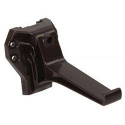 Nicoll Ovation LG28 PVC-Ti gootbeugel (verborgen ophanging) bruin