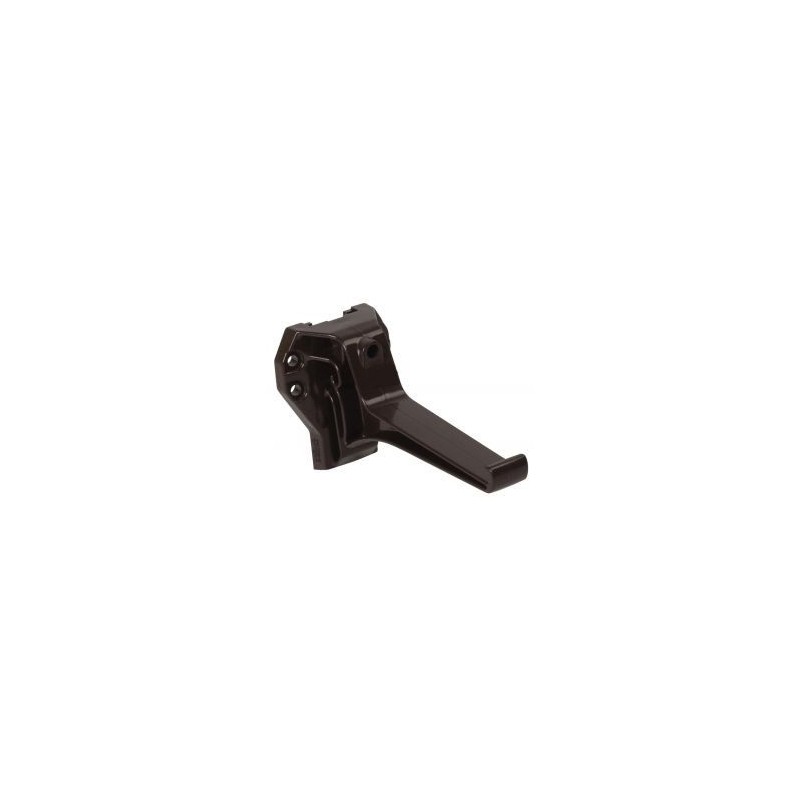 Nicoll Ovation LG28 PVC-Ti gootbeugel (verborgen ophanging) bruin