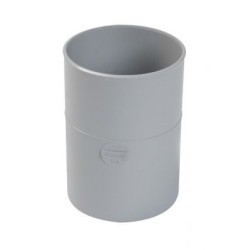 Nicoll PVC-Ti verbindingsmof mof-mof lichtgrijs Ø100