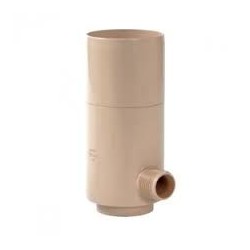 Nicoll PVC-Ti regentonvulautomaat met 1" aansluiting beige Ø80