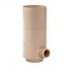 Nicoll PVC-Ti regentonvulautomaat met 1" aansluiting beige Ø80