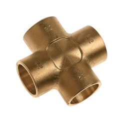 BONFIX Soldeer messing gelijk kruis 22 mm