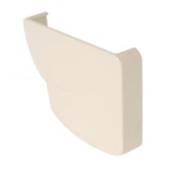 Nicoll Ovation LG28 PVC-Ti eindstuk centraaluitloop rechts beige