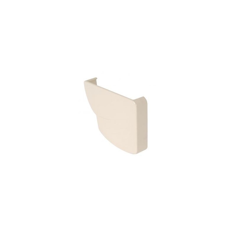 Nicoll Ovation LG28 PVC-Ti eindstuk centraaluitloop rechts beige