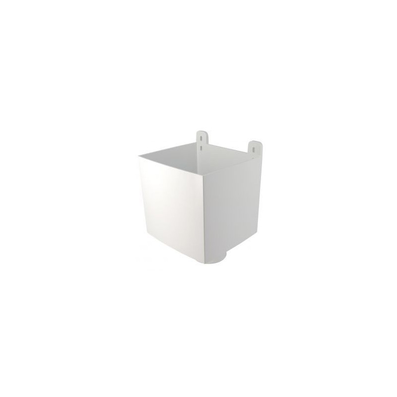 Nicoll PVC-Ti vergaarbak wit Ø80