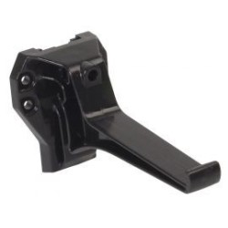Nicoll Ovation LG28 PVC-Ti gootbeugel (verborgen ophanging) zwart