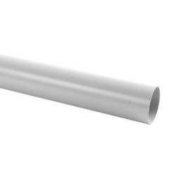 Nicoll PVC-Ti HWA buis L4m lichtgrijs Ø80